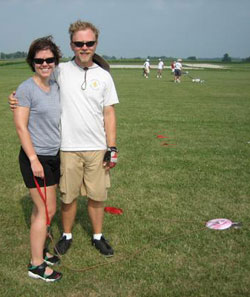 Kelly and Ben at the 2007 NATS